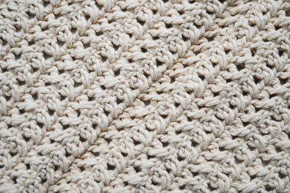 Face Cloth | Hand-Crocheted | 100% Organic Cotton
