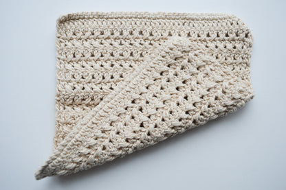 Face Cloth | Hand-Crocheted | 100% Organic Cotton