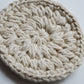 Cotton Pads | Hand-Crocheted | 100% Organic Cotton