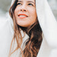 Knitted Scarf | White Vanilla | 100% Alpaca Wool